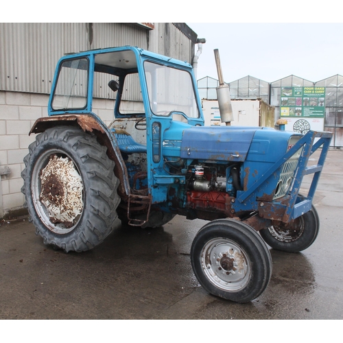 201 - FORD 4000TRACTOR STARTS IST TURN OF THE KEY RECONDITIONED NEW HOLLAND ENGINE FITTED WITH A RECONDITI... 