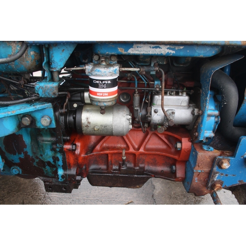 201 - FORD 4000TRACTOR STARTS IST TURN OF THE KEY RECONDITIONED NEW HOLLAND ENGINE FITTED WITH A RECONDITI... 