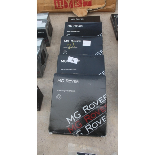 54 - NEW MG ROVER  BELTS 5 X  LHN100420  NO VAT