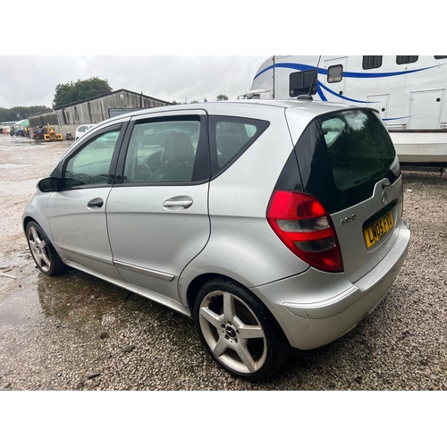 182 - MERCEDES A CLASS LM05FVD NO VAT WHILST ALL DESCRIPTIONS ARE GIVEN IN GOOD FAITH ALL LOTS ARE SOLD WI... 