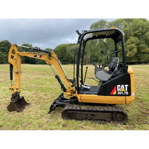 202 - CATERPILLAR 301.7D 1900 HOURS. FULL SERVICE 19.06.24 INC. OILS FILTERS ENGINE & HYDRAULICS.YANMAR DI... 