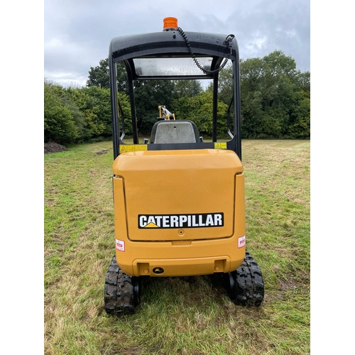 202 - CATERPILLAR 301.7D 1900 HOURS. FULL SERVICE 19.06.24 INC. OILS FILTERS ENGINE & HYDRAULICS.YANMAR DI... 