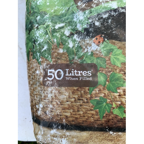 38 - FIVE LARGE BAGS OF SOIL IMPROVER - HIGH IN ORGANIC MATERIAL 50 LTRS NO VAT TO BE SOLD FOR THE FIVE