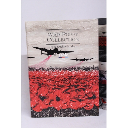 343 - A UK WAR POPPY COLLECTION RAID OF REMEMBRANCE