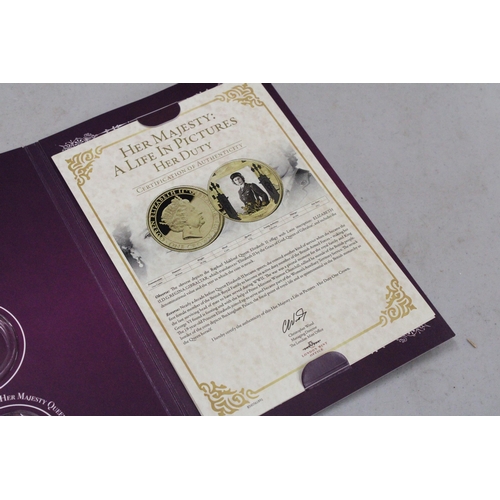 376 - A PRESENTATION PACKAGE CONTAINING THREE JUBILEE COLLECTION COMMEMORATIVE COINS ALL WITH COA