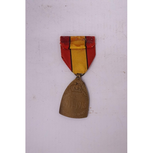 183 - A BELGIAN WORLD WAR I MEDAL