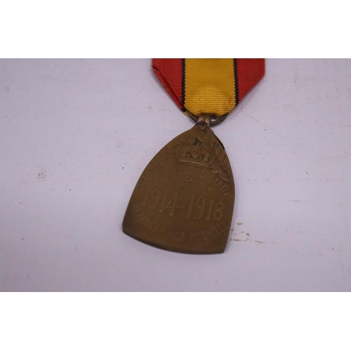 183 - A BELGIAN WORLD WAR I MEDAL