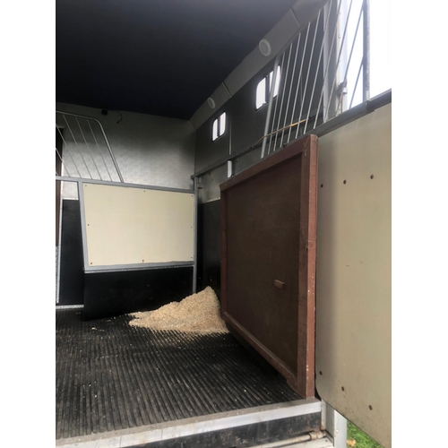 159 - MAN HORSEBOX  7.5 TONNE  2 DOOR  COLOUR SILVER, MOT EXPIRES MARCH 2025, REGISTERED 8 JUNE 1995  
REG... 