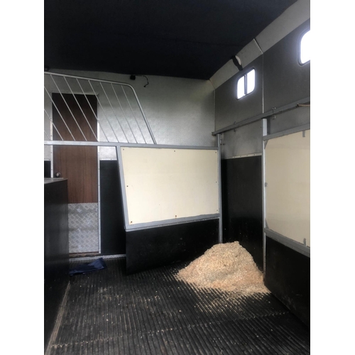 159 - MAN HORSEBOX  7.5 TONNE  2 DOOR  COLOUR SILVER, MOT EXPIRES MARCH 2025, REGISTERED 8 JUNE 1995  
REG... 