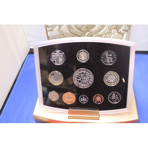 365 - A TWO THOUSAND AND THREE UNITED KINGDOM EXECUTIVE PROOF SET WITH  CERTIFICATE OF AUTHENTICITY