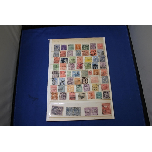 430 - A PAGE OF AUSTRALIAN STATE STAMPS