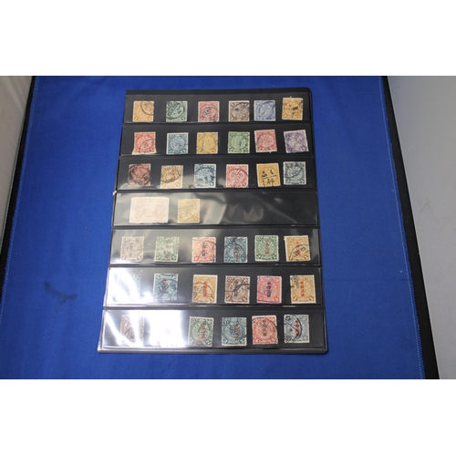 451 - ONE SHEET OF CHINESE DRAGON STAMPS