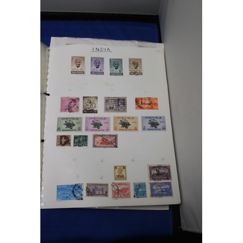 452 - SIX SHEETS OF INDIA STAMP