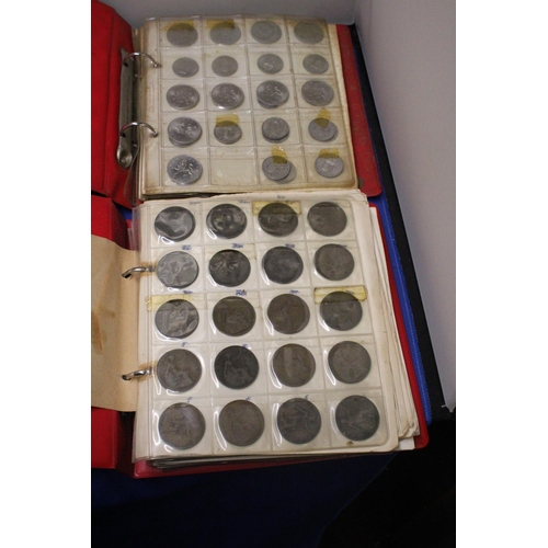 462 - TWO ALBUMS CONTAINING DECIMAL AND PRE DECIMAL COINS