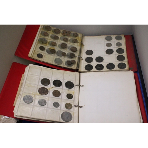 462 - TWO ALBUMS CONTAINING DECIMAL AND PRE DECIMAL COINS