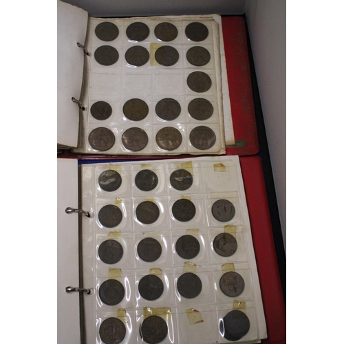 462 - TWO ALBUMS CONTAINING DECIMAL AND PRE DECIMAL COINS