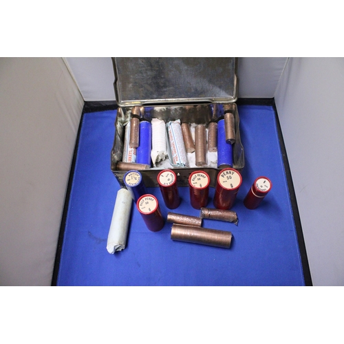 474 - VARIOUS TUBES OF DECIMAL AND PRE DECIMAL COINS