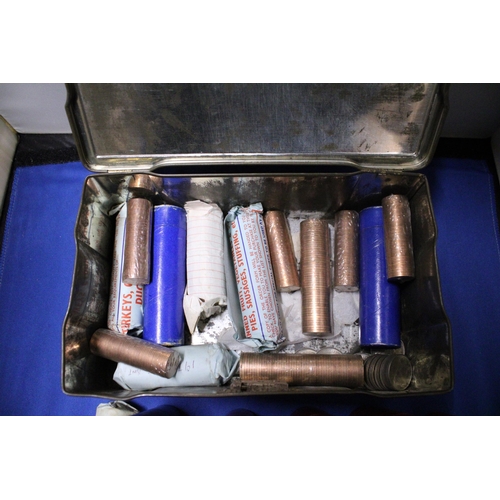 474 - VARIOUS TUBES OF DECIMAL AND PRE DECIMAL COINS