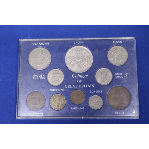 481 - A COINAGE OF GREAT BRITIAN 1953 ELIZABETH II COLLECTION CONTAINING TEN COINS