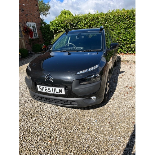 157 - A CITROEN C4 CACTUS FLAIR PURETECH 1.2 LITRE, BP65 ULM, 93,000 MILES AUTOMATIC, FIVE DOOR HATCHBACK ... 