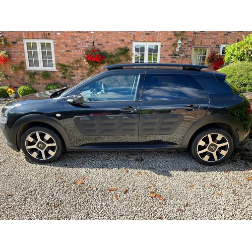 157 - A CITROEN C4 CACTUS FLAIR PURETECH 1.2 LITRE, BP65 ULM, 93,000 MILES AUTOMATIC, FIVE DOOR HATCHBACK ... 