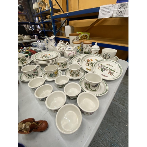 179 - A LARGE QUANTITY OF PORTMEIRION (APPROX 42 PIECES) 'BOTANIC GARDEN' TO INCLUDE DINNER PLATES, SERVIN... 