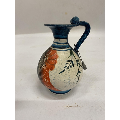 184 - FOUR HAND MADE GREEK JUGS