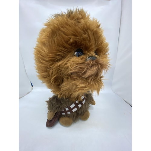 200 - A VINTAGE STAR WARS 'CHEWBACCA' - VENDOR STATES WORKING ORDER, NO WARRANTY GIVEN