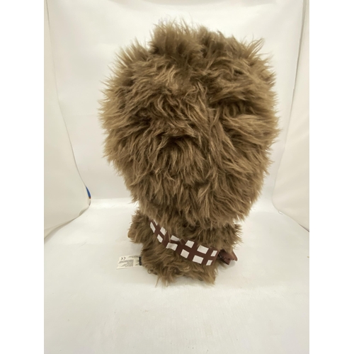 200 - A VINTAGE STAR WARS 'CHEWBACCA' - VENDOR STATES WORKING ORDER, NO WARRANTY GIVEN