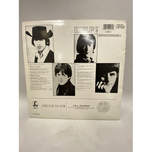 233 - A COPY OF THE BEATLES, 'HELP' LP