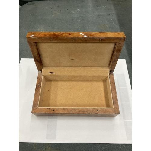 45 - A HANDMADE VENEERED ROLLS ROYCE BOX