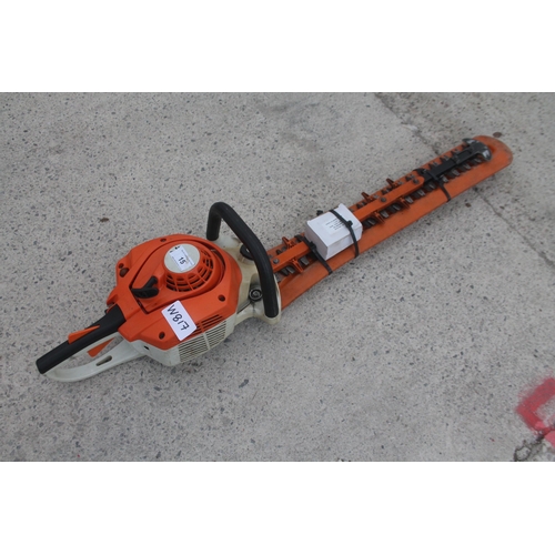 15 - STIHL H556C HEDGE CUTTER ( CARB SUPPLIED REQUIRES FITTING)  NO VAT