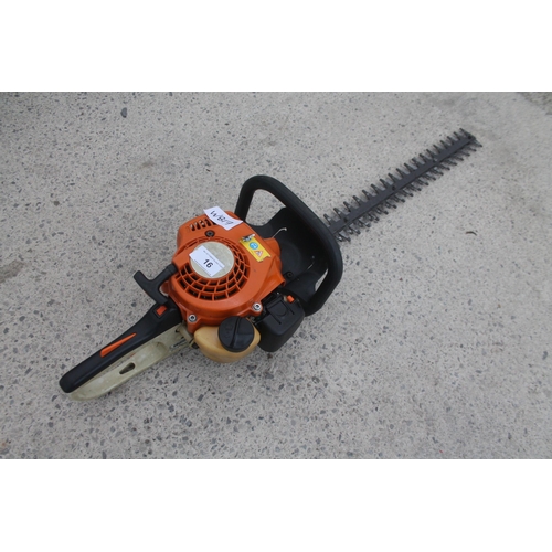 16 - STIHL H545 HEDGE CUTTER  NO VAT