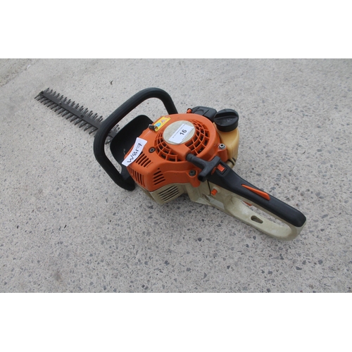 16 - STIHL H545 HEDGE CUTTER  NO VAT