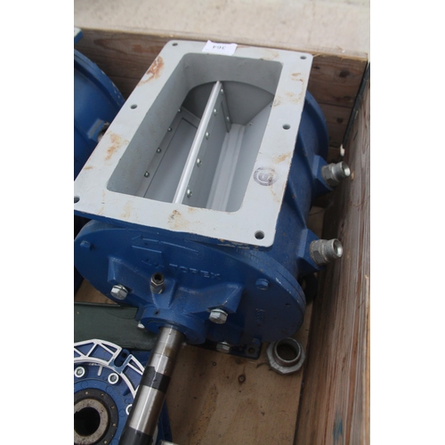 364 - PAIR OF DROP THROUGH VALVES - PLUS VAT