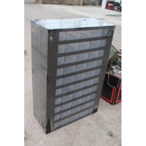 375 - NEW 50 DRAWER ORGANISER METAL CABINETS - NO VAT