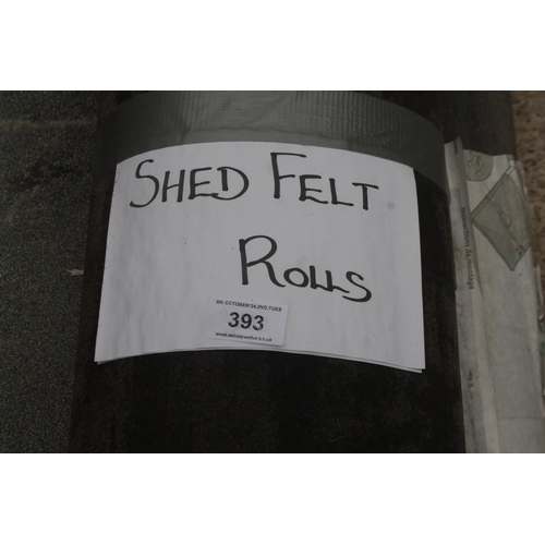 393 - SHED FELT  NO VAT