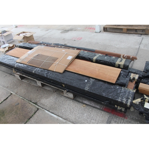 419 - PALLET OF MIXED HARD WOOD  NO VAT