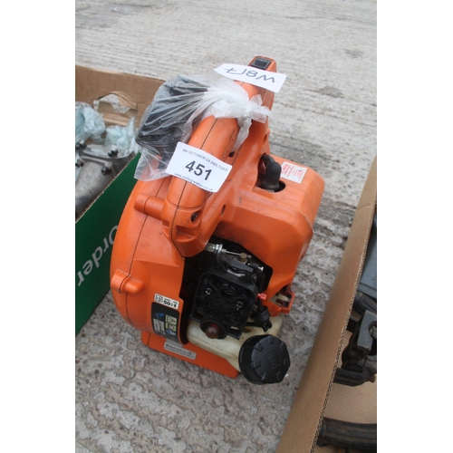 451 - HITACHI PURE FIRE BLOWER FOR SPARES  NO VAT