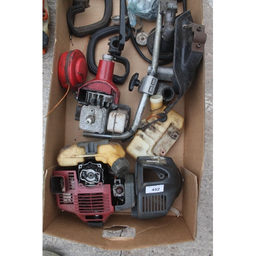 452 - 2 KAWASAKI TJ27 ENGINES AND PARTS  NO VAT