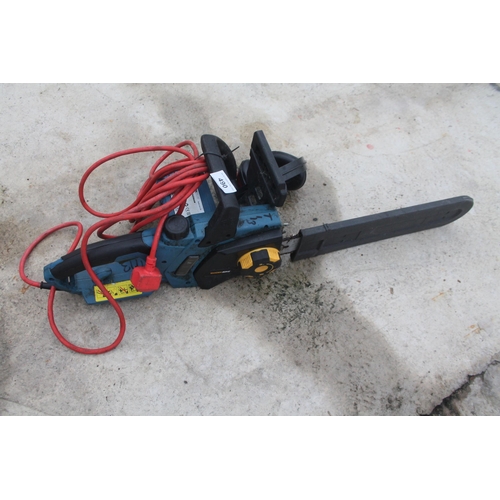 490 - ELECTRIC CHAINSAW  NO VAT