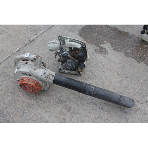 559 - 2 STIHL 8G56 BLOWERS  NO VAT