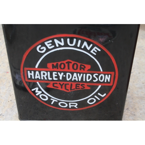 689 - HARLEY DAVIDSON OIL CAN  + VAT