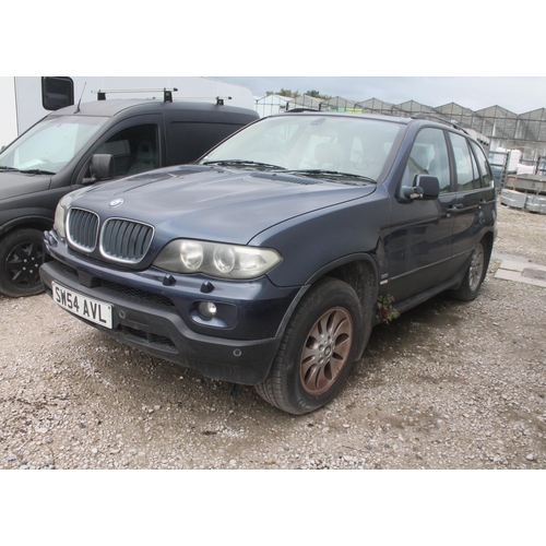 170 - A BLUE 2004 BMW X5 AUTOMATIC, PETROL AND LPG CONVERSION, MOT EXPIRES ON 01/12/2024, REGISTRATION NUM... 