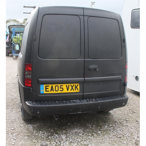 171 - VAUXHALL COMBO VAN 1700,EA05VXK  MOT 3/07/2025 GOOD STARTER 2 KEYS  MILEAGE 125K  - NO VAT, WHILST A... 