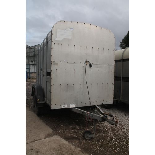 204 - IFOR WILLIAMS 10 CATTLE TRAILER - NO VAT