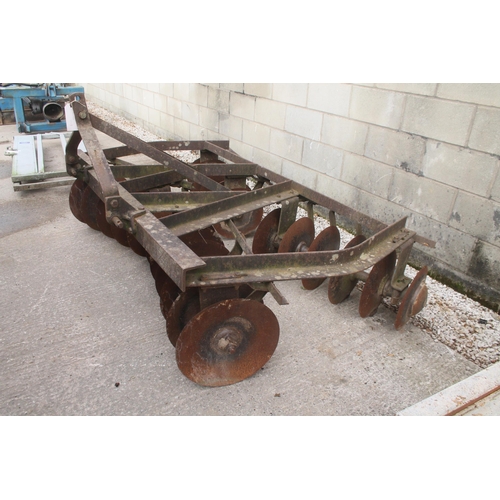 225 - SET OF DISC HARROWS PLUS VAT