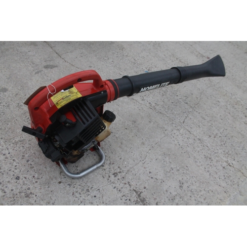 26 - HOMELITE PETROL LEAF BLOWER  + VAT