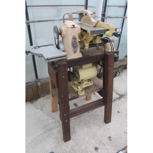 39 - MYFORD TABLE SAW PLANER IN WORKING ORDER  NO VAT