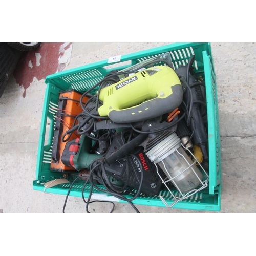 41 - RYOBI POWER TOOLS IN WORKING ORDER  NO VAT